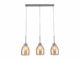 Lampa wisząca Vita 3 herbaciana ADRILUX