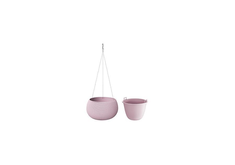 Zdjęcie: Doniczka Splofy Bowl Ws jagodowy jasny 37 cm PROSPERPLAST