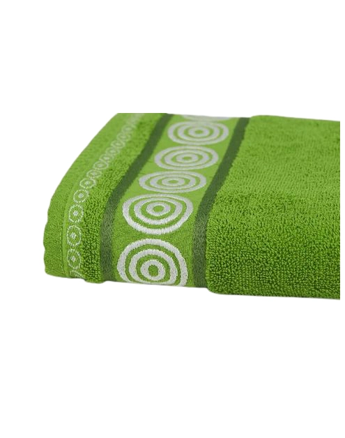 Zdjęcie: Ręcznik Fraza Rondo 50x90 cm zielony MISS LUCY