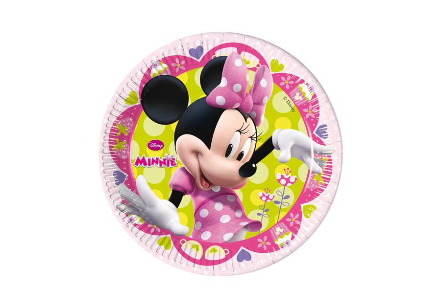 Zdjęcie: Talerze papierowe Minnie Bow-Tique 20 cm - 8 szt. DISNEY