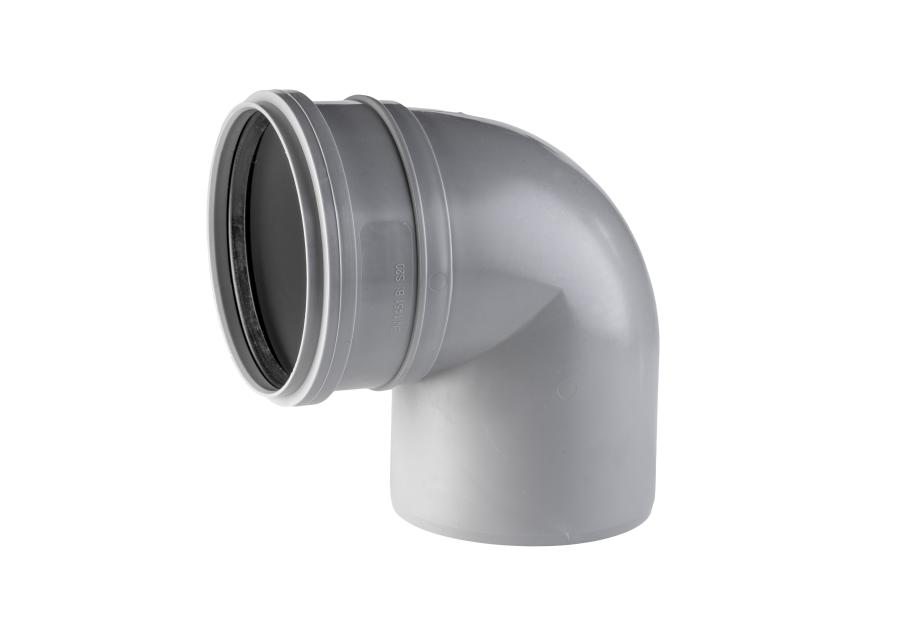 Zdjęcie: Kolano kanalizacyjne SZ 50 15 stopni Comfort PIPELIFE