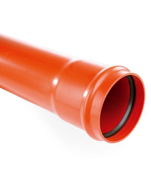 Zdjęcie: Rura kanalizacyjna KZ PVC 200/5.9/1 SN8 coex PIPELIFE