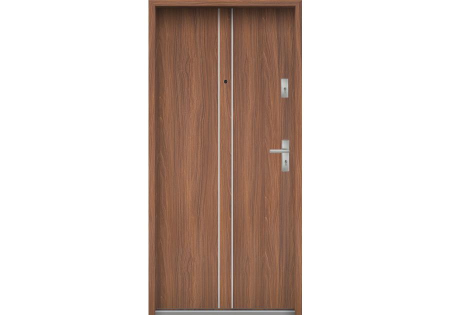 Zdjęcie: Drzwi wejściowe do mieszkań Bastion A-38 Akacja 90 cm lewe OSPŁ KR CENTER