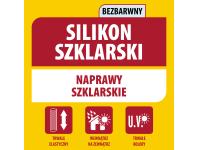 Zdjęcie: Silikon szklarski 280 ml bezbarwny SOUDAL