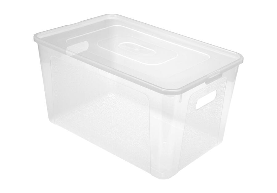 Zdjęcie: Pojemnik MultiBox M 39x26x20,5 cm transparentny SIMPLE SOLUTIONS