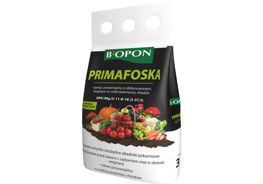 Zdjęcie: Nawóz Primafoska 3 kg granulat BOPON