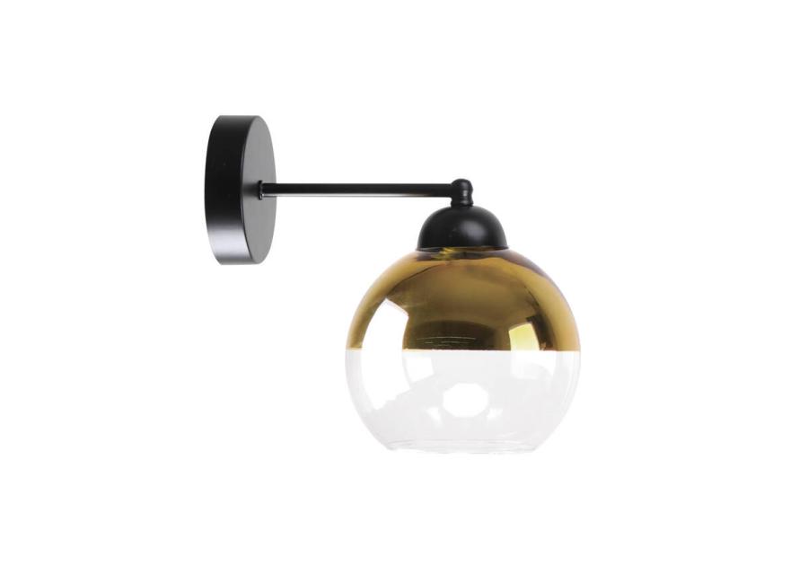 Zdjęcie: Lampa kinkiet Contessa 1X40 W E27 czarny złoty CANDELLUX