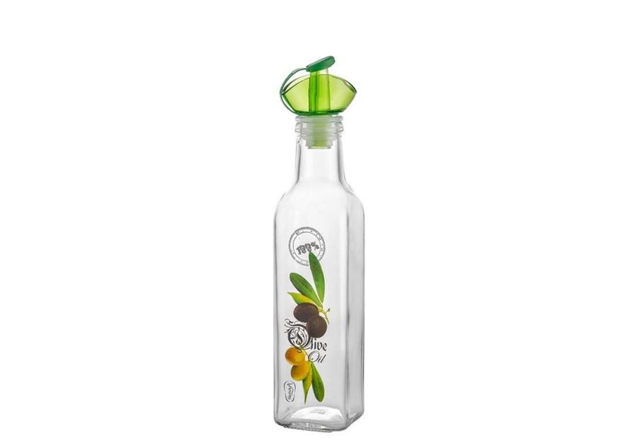Zdjęcie: Butelka do oliwy Natural 250 ml kwadratowa dekor FLORINA