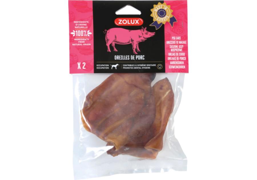 Zdjęcie: Przysmak naturalny dla psa Suszone ucho wieprzowe 80 g ZOLUX