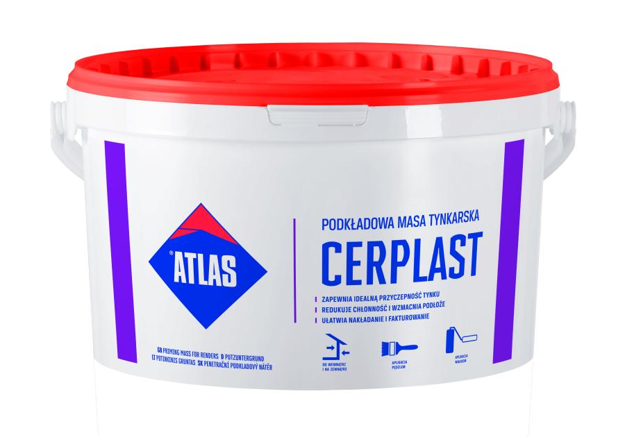 Zdjęcie: Masa tynkarska biała Cerplast 5 kg ATLAS