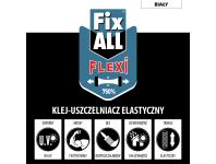 Zdjęcie: Klej uszczelniacz hybrydowy Fix All Flexi 125 ml biały SOUDAL