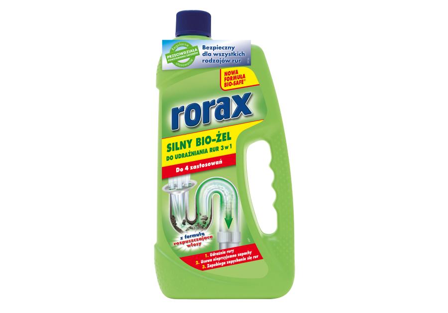 Zdjęcie: Udrażniacz rur bio-żel 1 L RORAX