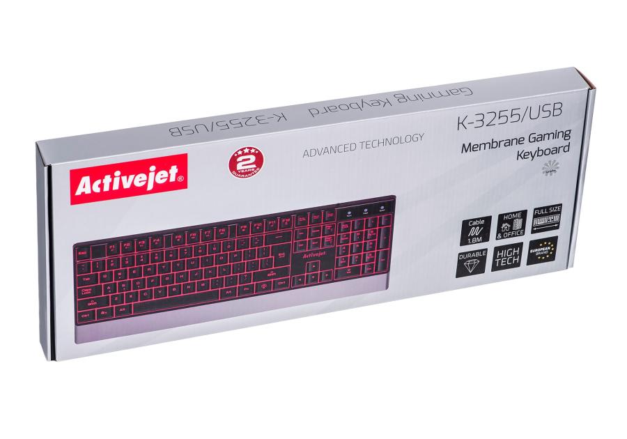 Zdjęcie: Klawiatura komputerowa K-3255 ACTIVEJET
