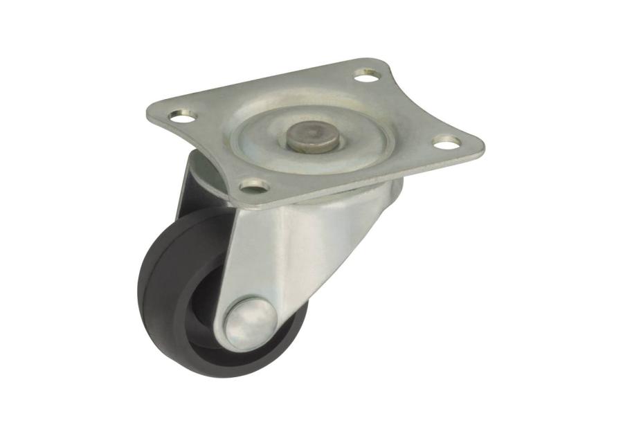 Zdjęcie: Zestaw z kołem 25 mm, 12 kg płyta obrotowa METRO