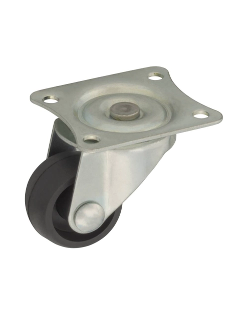 Zdjęcie: Zestaw z kołem 25 mm, 12 kg płyta obrotowa METRO