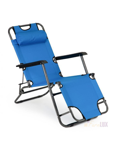 Zdjęcie: Leżak Relax Sky Blue VIMAR