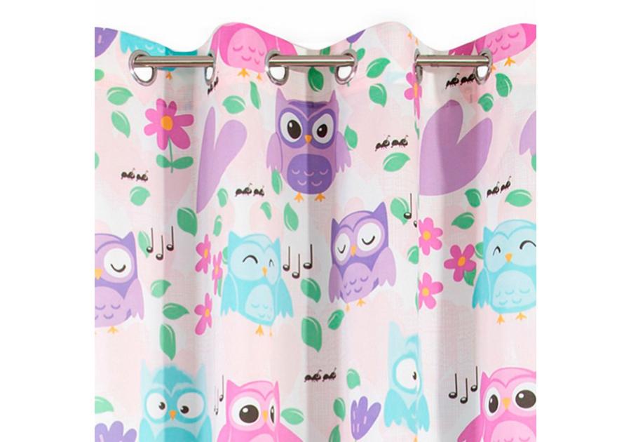 Zdjęcie: Zasłona Samira 140x250 cm multikolor na przelotkach EUROFIRANY