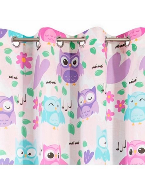 Zdjęcie: Zasłona Samira 140x250 cm multikolor na przelotkach EUROFIRANY