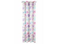Zdjęcie: Zasłona Samira 140x250 cm multikolor na przelotkach EUROFIRANY