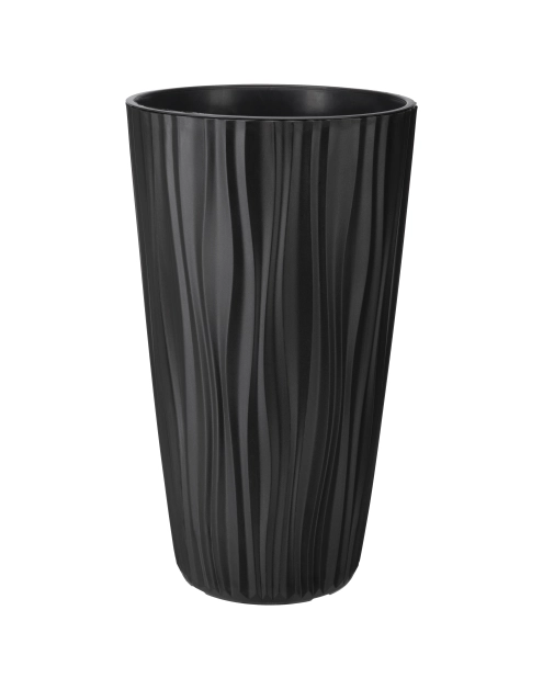 Zdjęcie: Doniczka Sahara wysoka 28x50 cm 07720 antracyt GALICJA