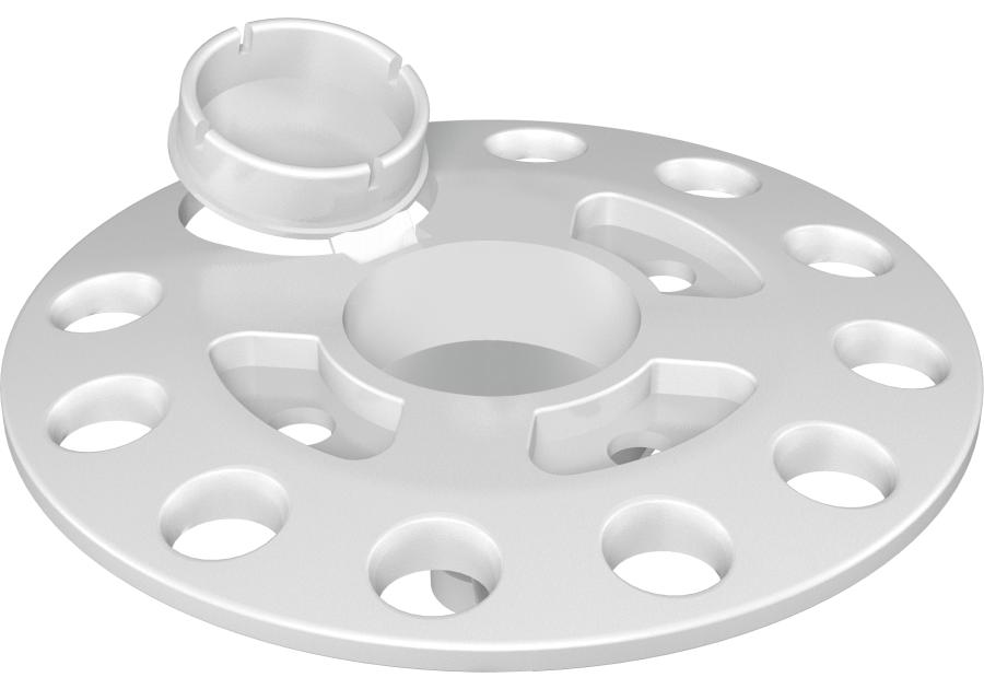 Zdjęcie: Kołnierz dociskowy KC fi 60 polipropylen 200 sztuk RAWLPLUG