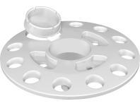 Zdjęcie: Kołnierz dociskowy KC fi 60 polipropylen 200 sztuk RAWLPLUG