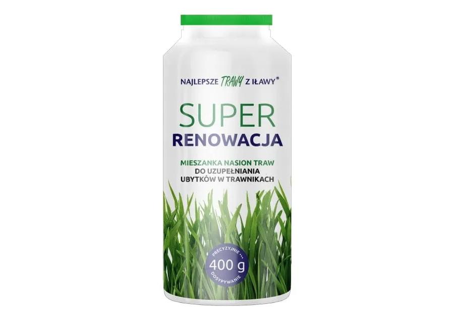 Zdjęcie: Mieszanka traw Renowacyjna 400 gr solniczka ROLIMPEX