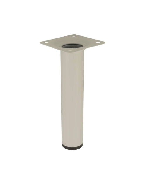 Zdjęcie: Noga meblowa okrągła 15 cm biała METRO