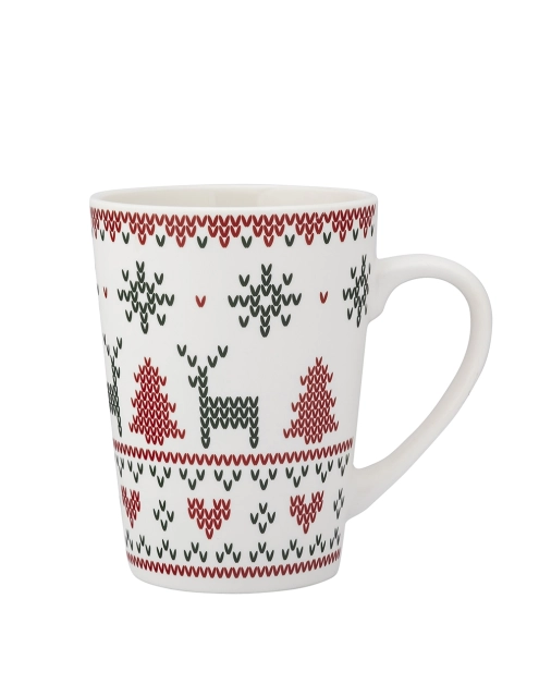 Zdjęcie: Kubek stożek wysoki 540 ml dekoracja scandi B ALTOM DESIGN