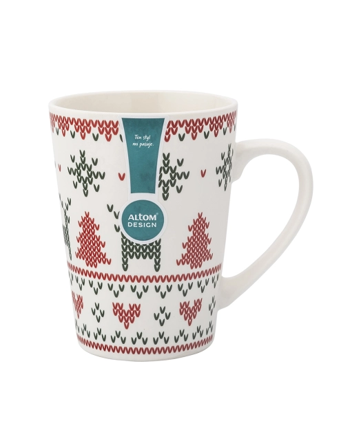 Zdjęcie: Kubek stożek wysoki 540 ml dekoracja scandi B ALTOM DESIGN