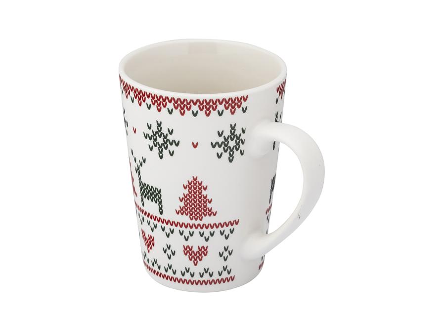 Zdjęcie: Kubek stożek wysoki 540 ml dekoracja scandi B ALTOM DESIGN