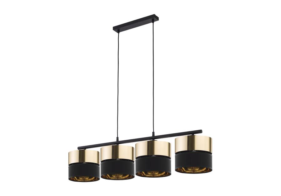 Zdjęcie: Lampa wisząca Hilton black/gold 4 x E27 4342 TK LIGHTING