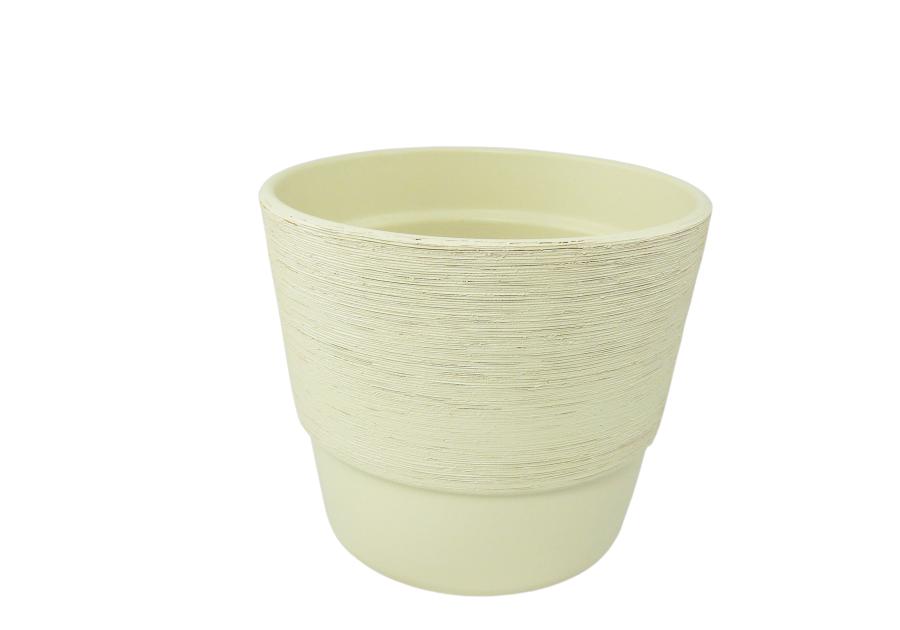 Zdjęcie: Donica ceramiczna 500 - 14 cm biała CERMAX