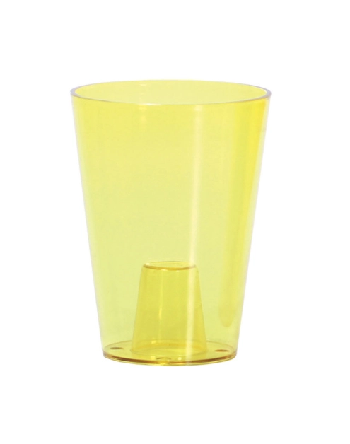 Zdjęcie: Doniczka Coubi okragła żółta PROSPERPLAST