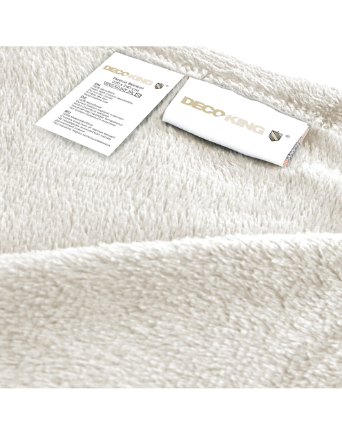 Zdjęcie: Koc Mic cream 220x240 cm DECOKING