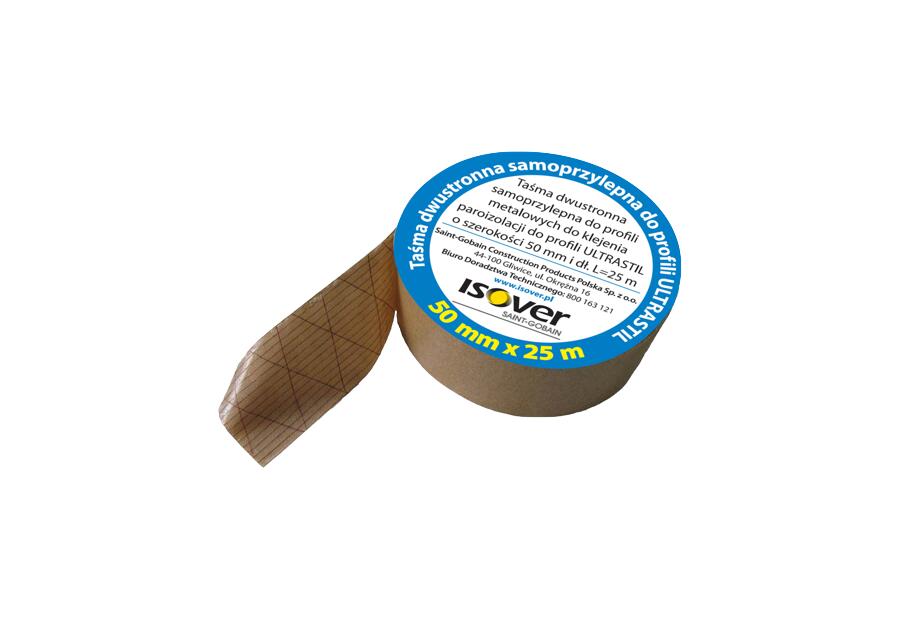 Zdjęcie: Taśma dwustronna samoprzylepna do montażu paroizolacji L = 25 m ISOVER
