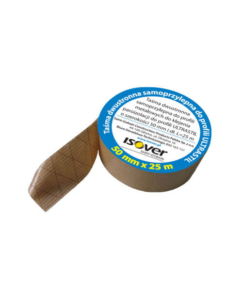Zdjęcie: Taśma dwustronna samoprzylepna do montażu paroizolacji L = 25 m ISOVER