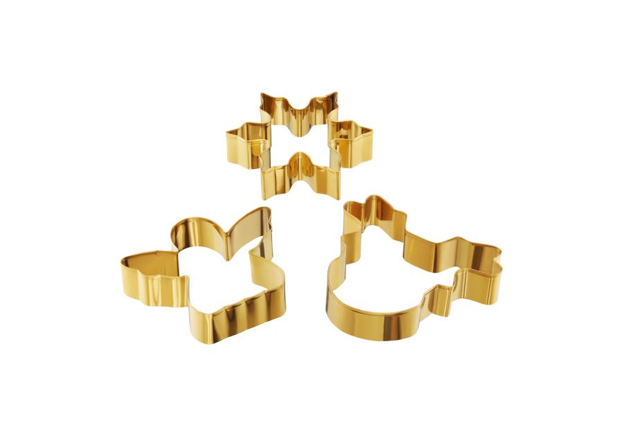 Zdjęcie: Komplet wykrawaczek 3 elementowy anioł NOEL