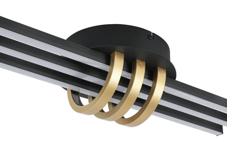 Zdjęcie: Plafon Olaf czarny LED ADRILUX