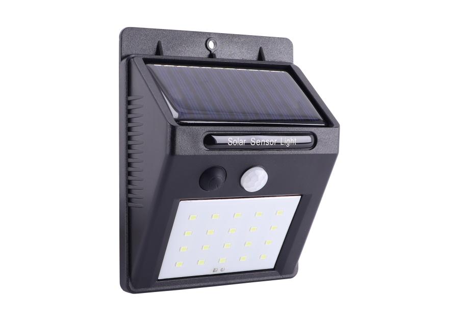 Zdjęcie: Lampa solarna Led Demo Pir 2 W CW czarny STRUHM