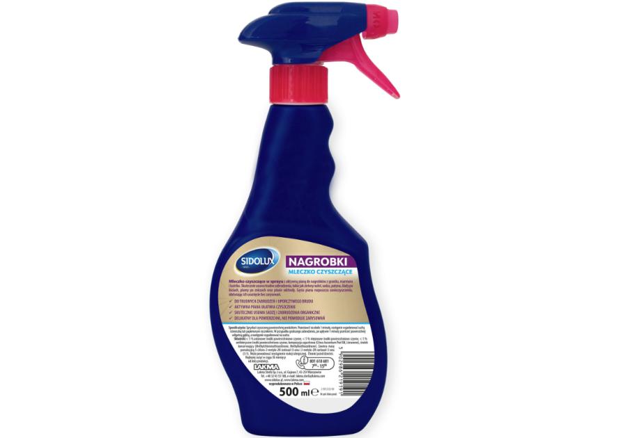 Zdjęcie: Mleczko czyszczące 500 ml Nagrobki SIDOLUX