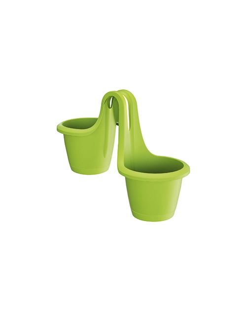 Zdjęcie: Doniczka Respana Twins limonka 463x200x336 mm PROSPERPLAST