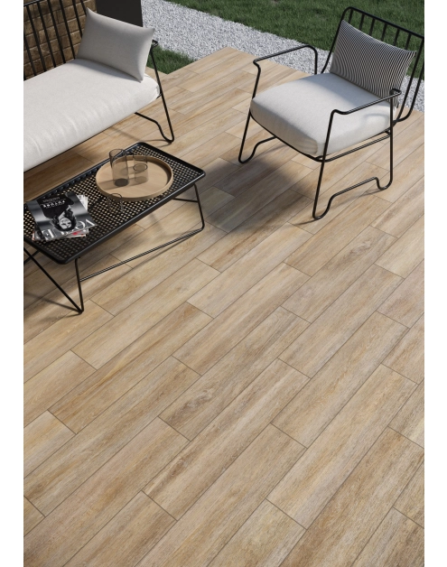 Zdjęcie: Płyta podłogowa Aviona Beige 80x17,5 cm CERRAD