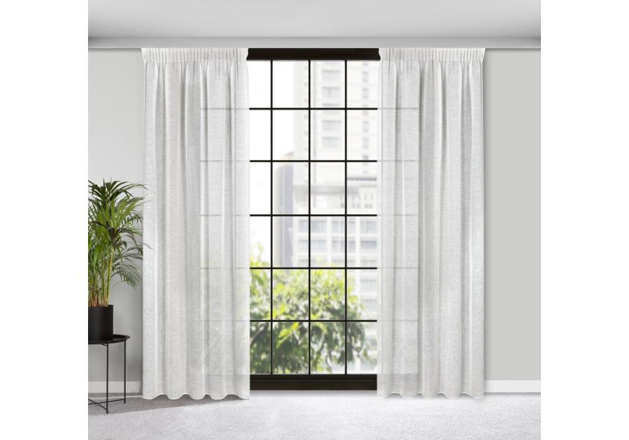 Zdjęcie: Zasłona gotowa Katrin na taśmie 140x270 cm naturalny EUROFIRANY