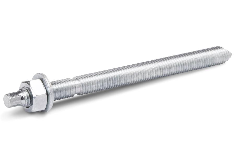 Zdjęcie: Pręt metryczny gwintowany zakończenie heksagonalne klasa 5.8 Studs 8x160 mm 10 sztuk RAWLPLUG