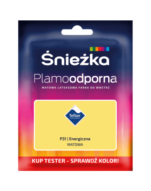 Zdjęcie: Tester farba plomoodporna energiczna 30 ml ŚNIEŻKA