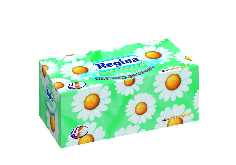 Zdjęcie: Chusteczki kosmetyczne rumiankowe 96 sztuk REGINA