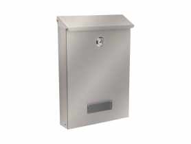 Skrzynka na listy Siena C5 stalowa nierdzewna METRO