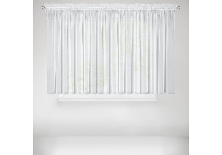 Zdjęcie: Firana gotowa Aden na taśmie 400x145 cm biały EUROFIRANY