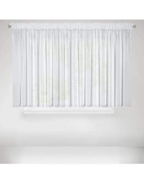 Zdjęcie: Firana gotowa Aden na taśmie 400x145 cm biały EUROFIRANY